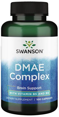Thumbnail for A bottle of Swanson DMAE Complex 100 caps.