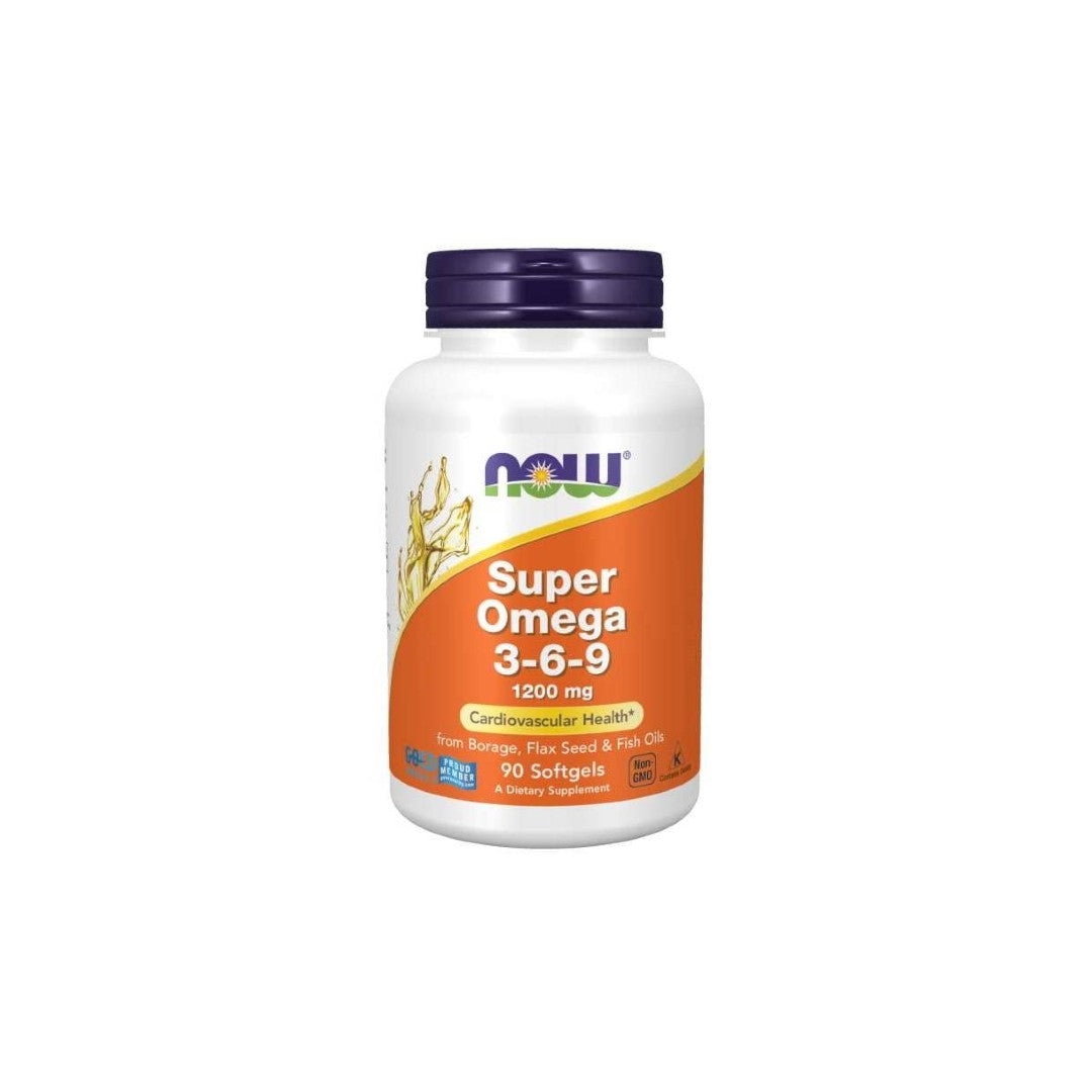 Now Foods Omega 3-6-9 90 softgel provides a potent combination of vitamins to support the cardiovascular system. With its anti-inflammatory properties, this supplement may help prevent atherosclerosis and promote overall health.