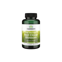 Thumbnail for Swanson Red Clover Blossom 430 mg 90 caps is a natural remedy that may provide relief during menopause or the menstrual cycle.