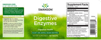 Thumbnail for A label for Swanson Digestive Enzymes - 180 tabs.
