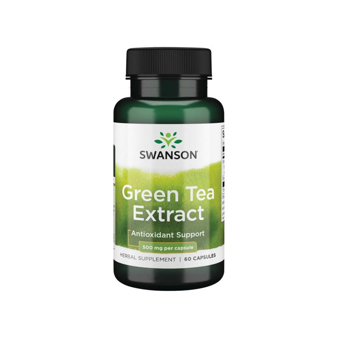 Swanson Green Tea Extract - 500 mg 60 capsules.