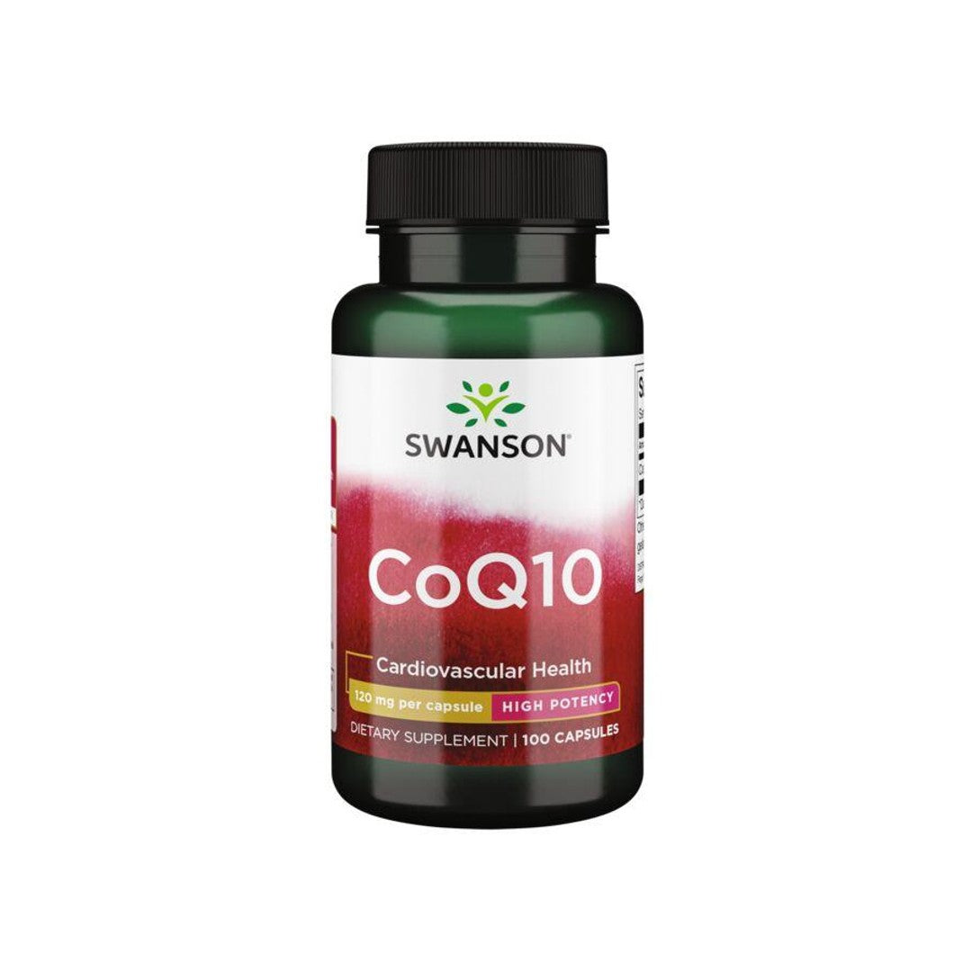Swanson Coenzyme Q1O - 120 mg 100 capsules.