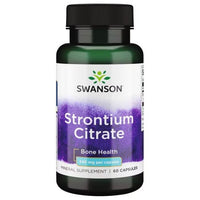 Thumbnail for Strontium Citrate 310 mg 60 Capsules - supplement facts