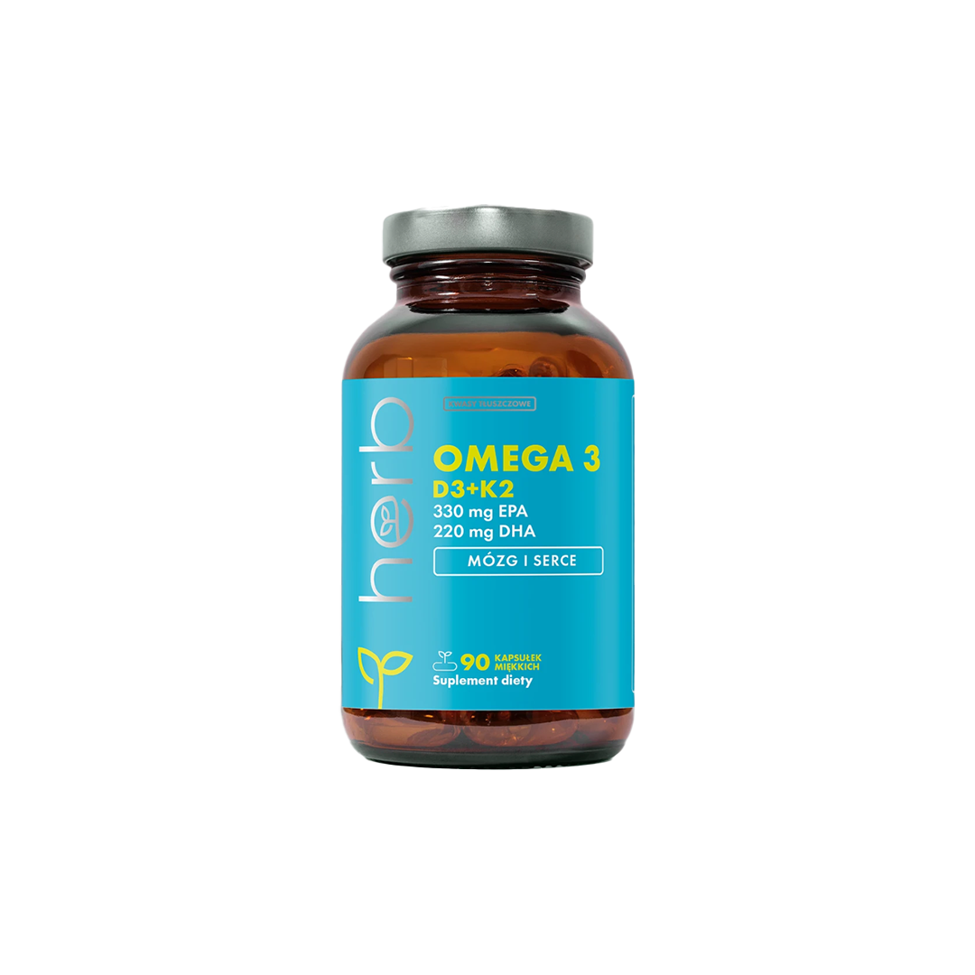 Omega 3 1000 mg com D3+K2 90 Cápsulas