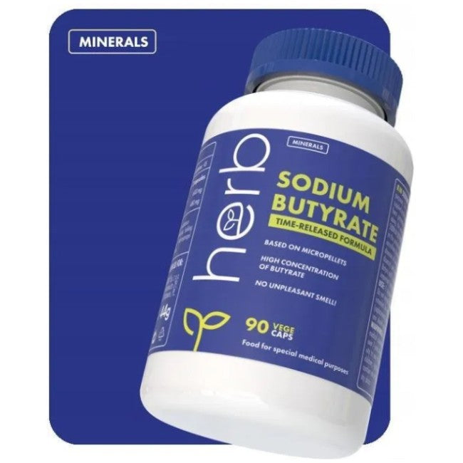 Sodium Butyrate 300 mg 90 Vege Capsules