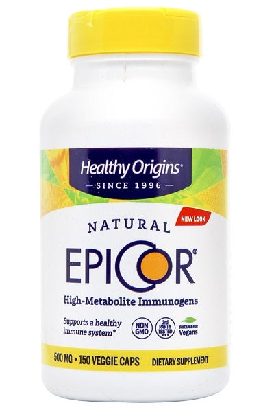 Healthy Origins Epicor 500 mg 150 vege capsules.