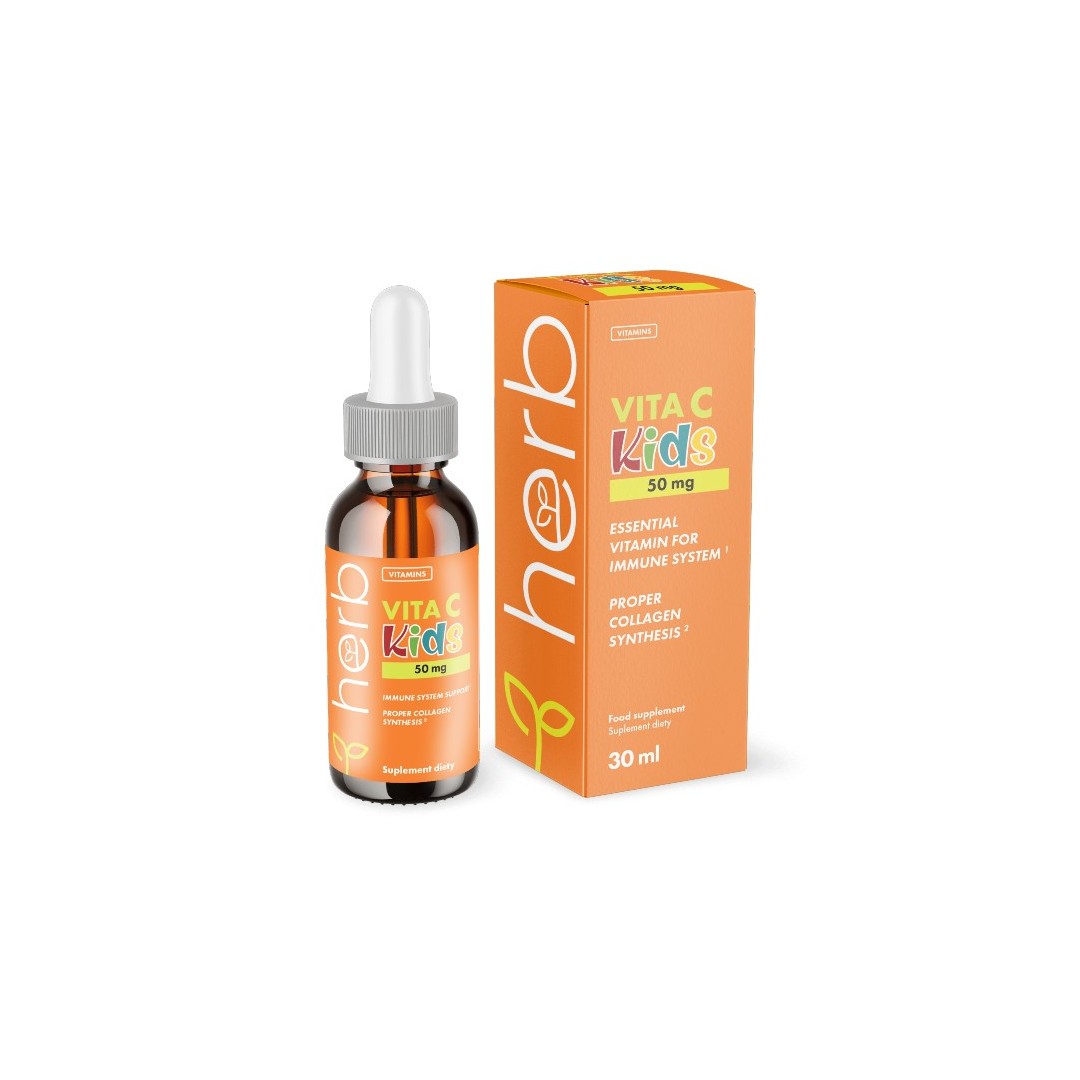 Vitamin C 50 mg for Kids 30 ml - front