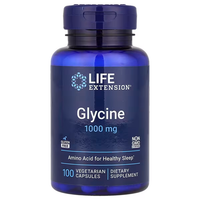 Thumbnail for Glycine 1000 mg 100 Vegetarian Capsules