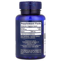 Thumbnail for Glycine 1000 mg 100 Vegetarian Capsules