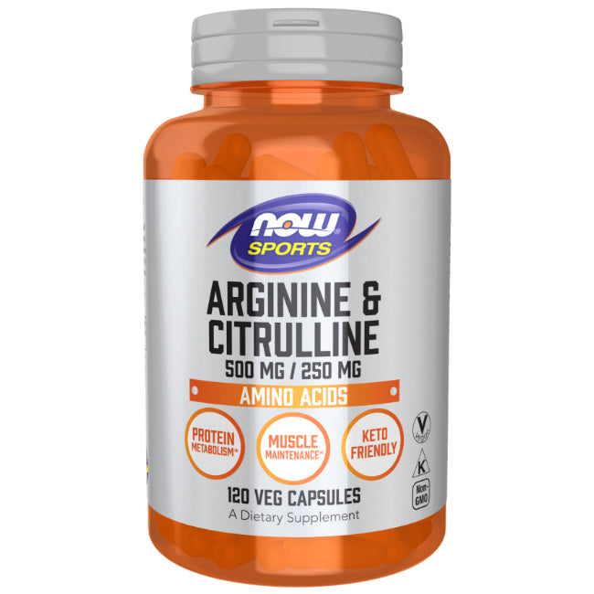 Arginina & Citrullina 500 mg / 250 mg 120 Capsule Veg