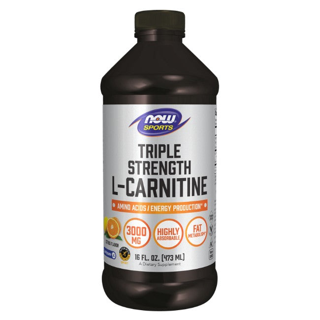 L-Carnitina, Líquido Tripla Força 473 ml - Sabor Cítrico