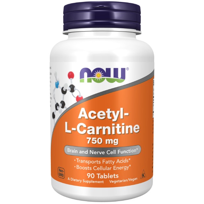 Acetyl-L-Carnitine 750 mg 90 Tablets