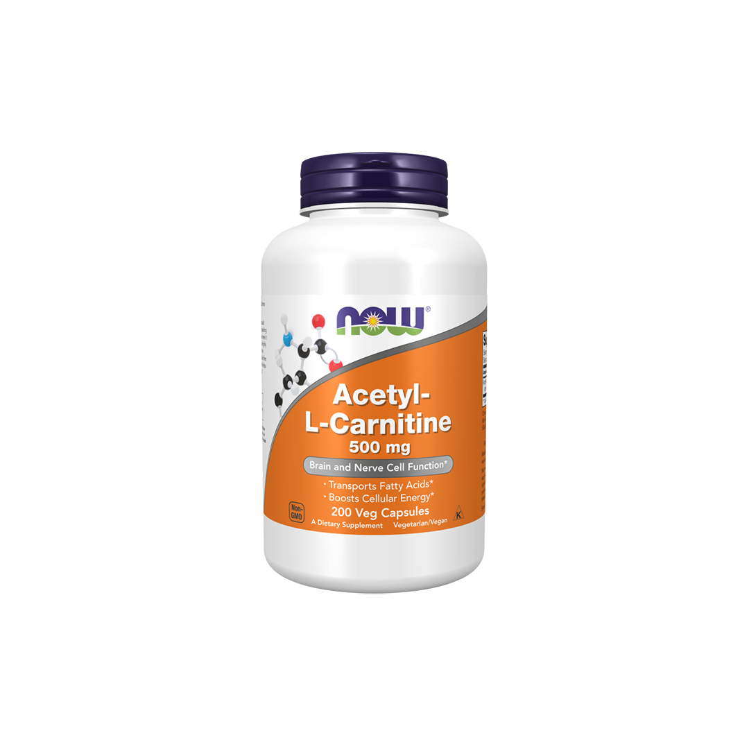 Acetyl-L-Carnitine 500 mg 200 Veg Capsules
