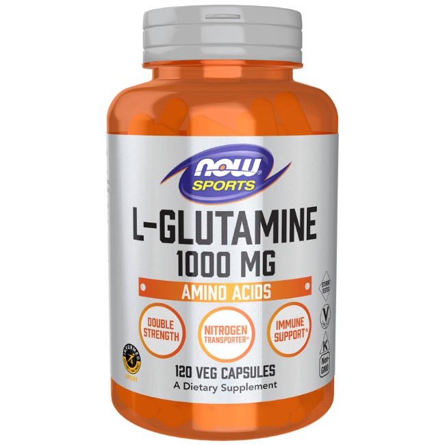 L-Glutamine 1000 mg 120 Veg Capsules