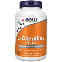 Thumbnail for L-Citrullina 750 mg 180 capsule vegetali