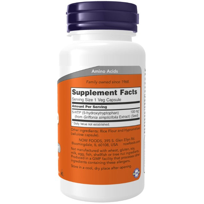 5-HTP 100mg 60 cápsulas vegetais