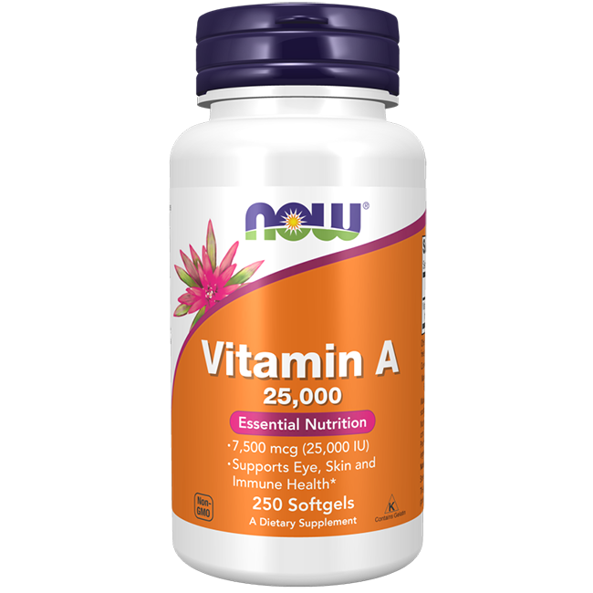 Vitamin A 25000 IU 250 Softgels