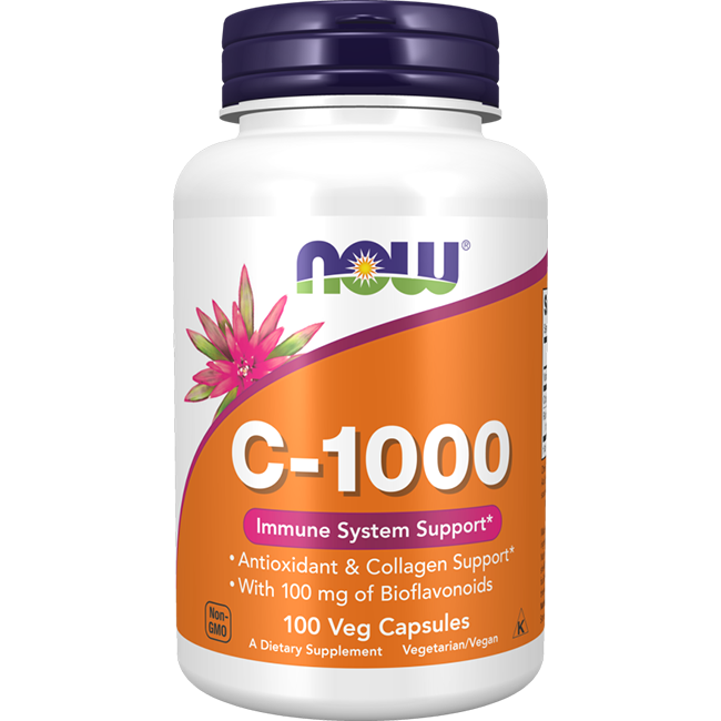Vitamin C-1000 mg 100 Veg Capsules