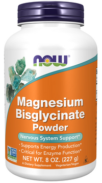 Thumbnail for Now Now Foods Magnesium bisglycianate 250 mg 277g Powder.
