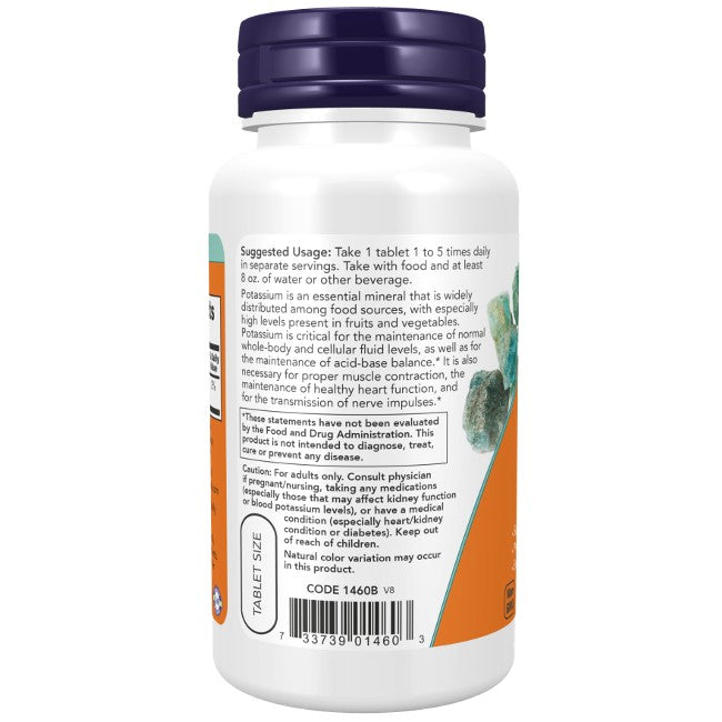 Potassium Gluconate 99 mg 100 Tablets