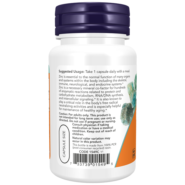 Zinc Picolinate 50 mg 120 Veg Capsules