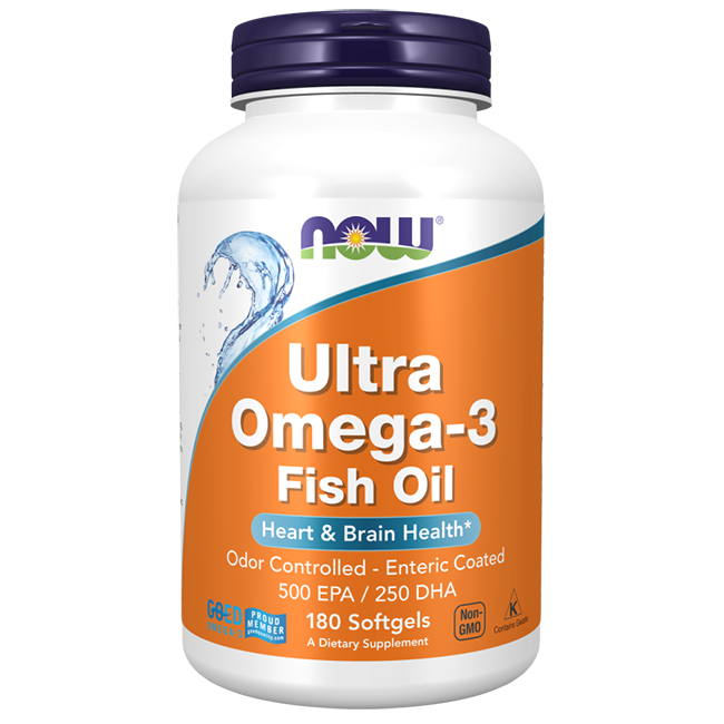 Ultra Omega-3 500 mg EPA/250 mg DHA 180 gelatinas blandas