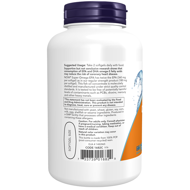 Super Omega EPA 360/DHA 240 120 gelatinas blandas