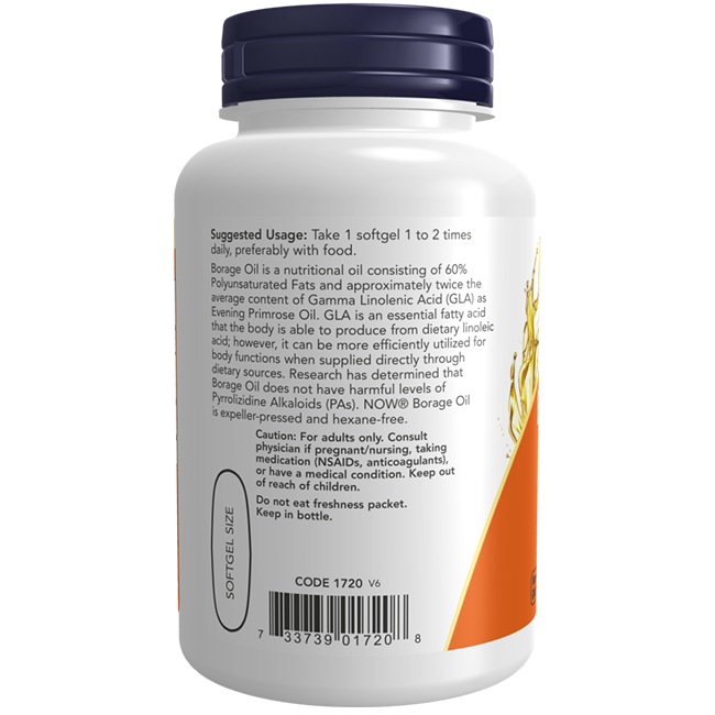 Borretschöl 1000 mg 60 Weichkapseln