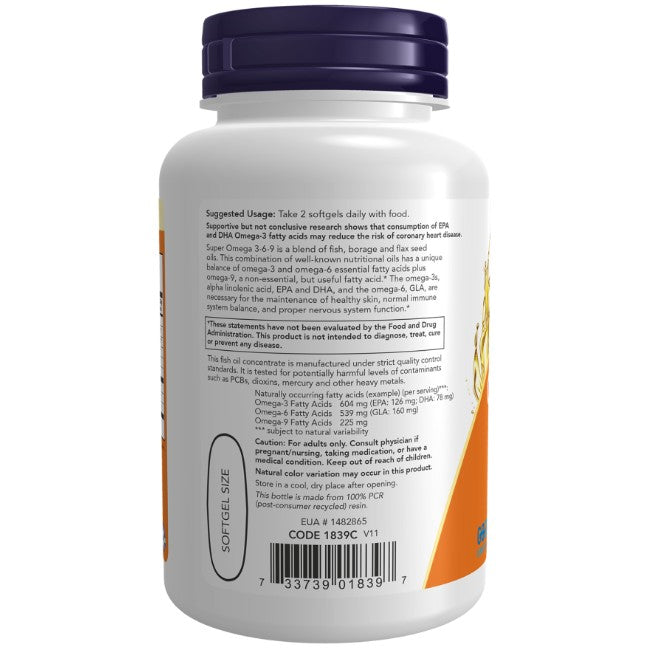Super Omega 3-6-9 180 Softgel