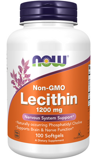 Thumbnail for Lecithin 1200 mg 100 softgel - front 2