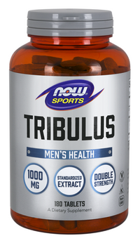 Thumbnail for Discover the amazing benefits of Now Foods Tribulus Terrestris Extract 1000 mg 180 tablets for men's health, from boosting testosterone levels to supporting natural medicine treatments.