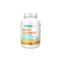 Thumbnail for Now Foods BerryDophilus KIDS - 120 tablets, dietary supplement.
