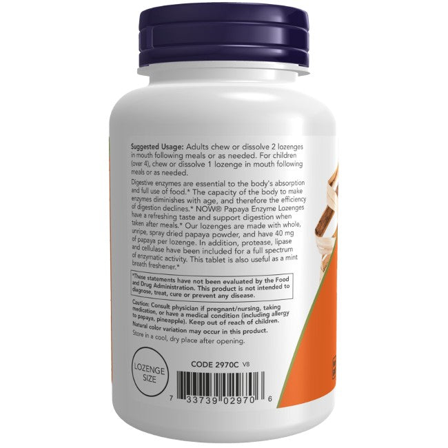 Papaya Enzyme 180 Zuigtabletten