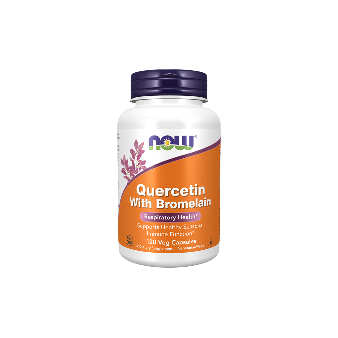 Quercetina com Bromelaína 120 cápsulas vegetais