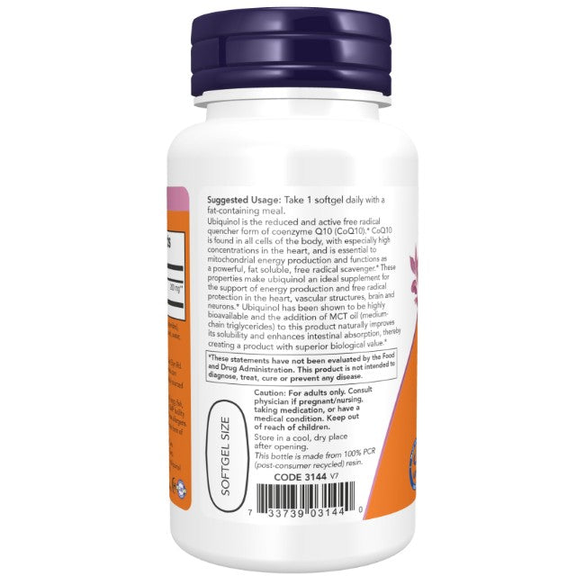 Ubiquinol 200 mg 60 Softgels