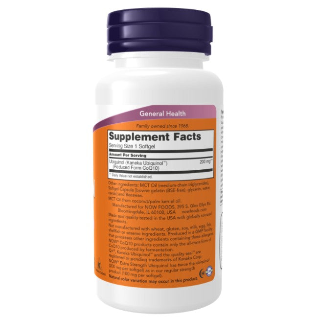 Ubiquinol 200 mg 60 Softgels