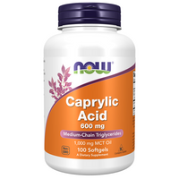 Thumbnail for Caprylzuur 600 mg 100 softgels