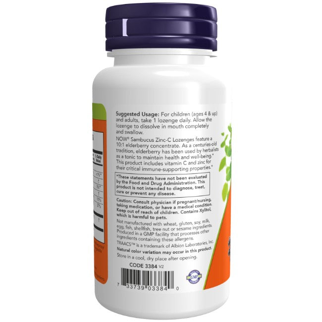 Sambucus Zinc-C 60 Lozenges