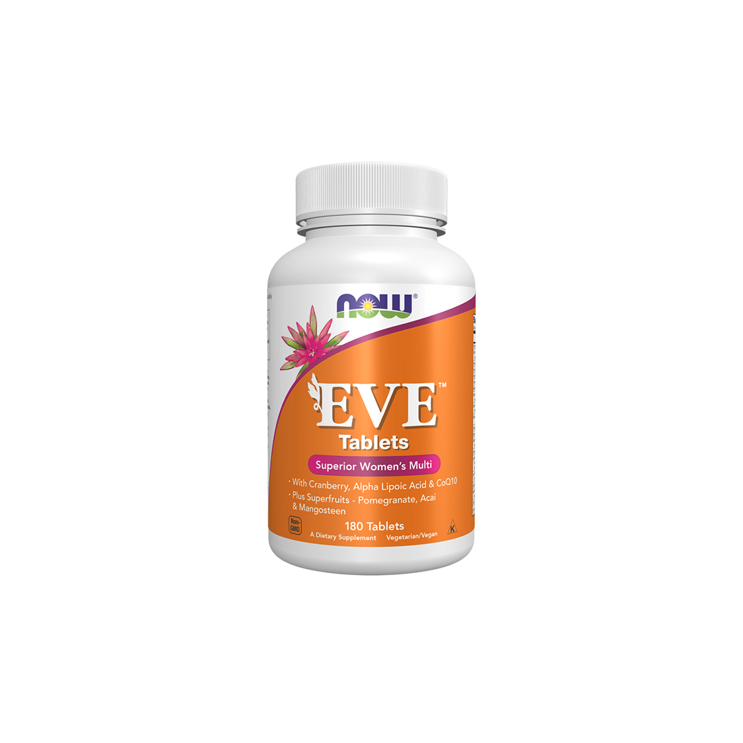 EVE Multivitaminas y Minerales para Mujeres 180 tabletas vegetales