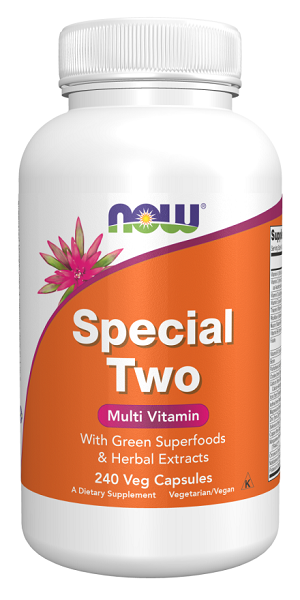 Special Two Multivitamin 240 vege capsules - front 2