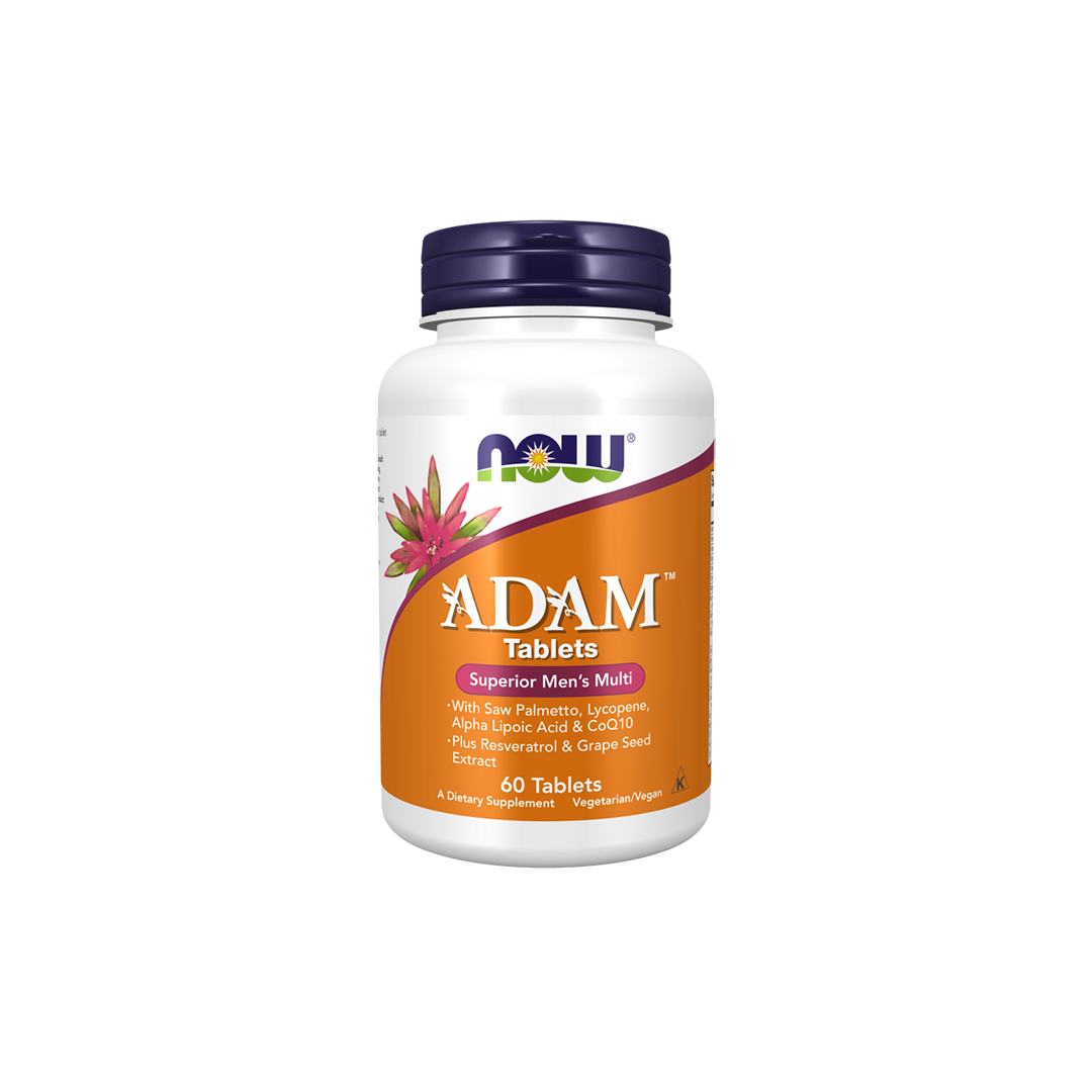ADAM Multivitamines et Minéraux pour Homme 60 comprimés végétaux