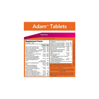 Thumbnail for Now Foods ADAM Multivitamins & Minerals for Man 60 vege tablets on a white background.