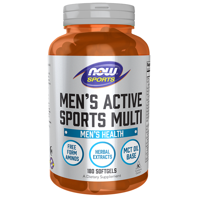 Mens Active Sports Multi 180 Gélules Molles