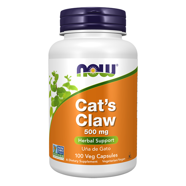 Cat's Claw 500 mg 100 Veg Capsules
