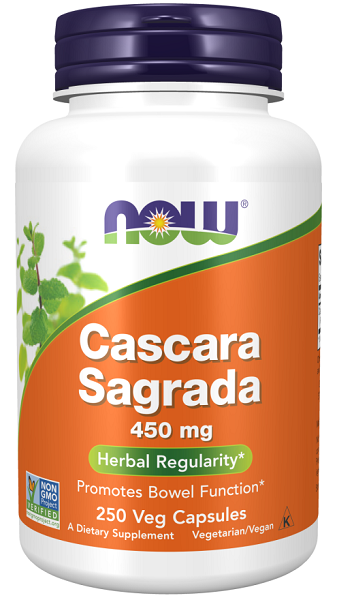 Now Foods Cascara Sagrada 450mg 250 capsules.