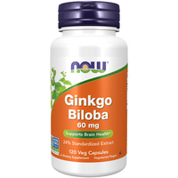 Thumbnail for Ginkgo Biloba Extract 60 mg 120 Veg Capsules