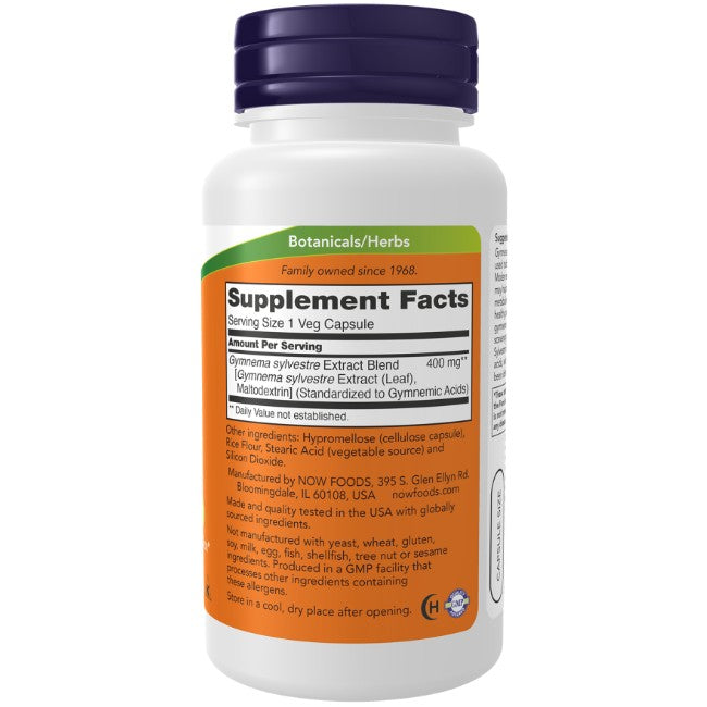 Gymnema Sylvestre Extract 90 Veg Capsules