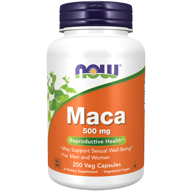 Maca 500 mg 250 Veg Capsules
