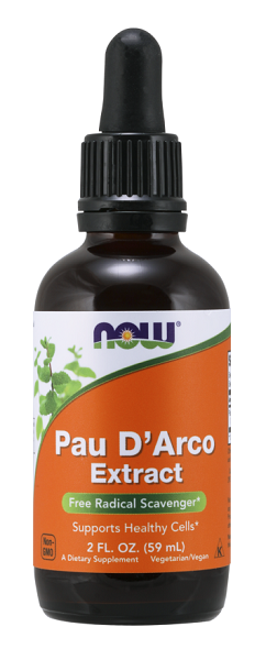 Now harness the power of Now Foods Pau D Arco Extract 59ml and its inner bark for a fortified immune system.