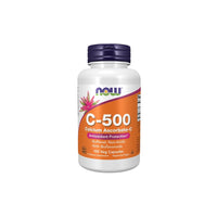 Thumbnail for Vitamin C-500 Calcium Ascorbate-C 100 Veg Capsules - front